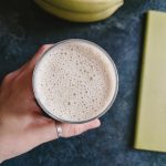 Banana and Oat Shake in a Glass