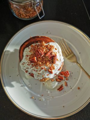 Chocolate Protein Pancake