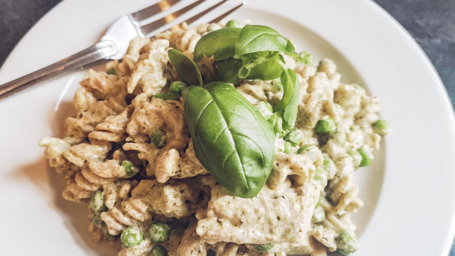Healthy Chicken and Pesto Pasta Recipe