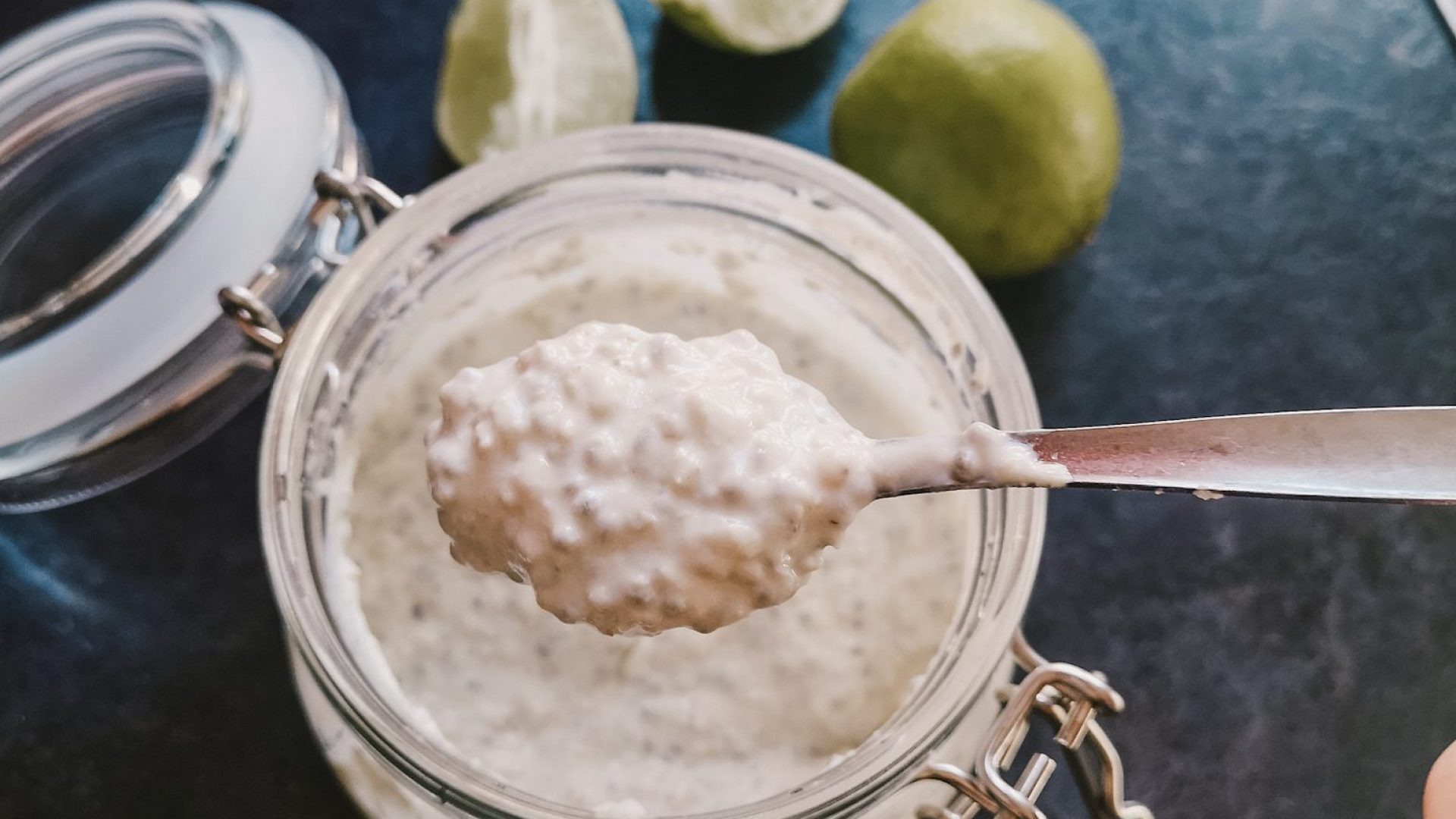 Key Lime Cheesecake flavoured Overnight Oats